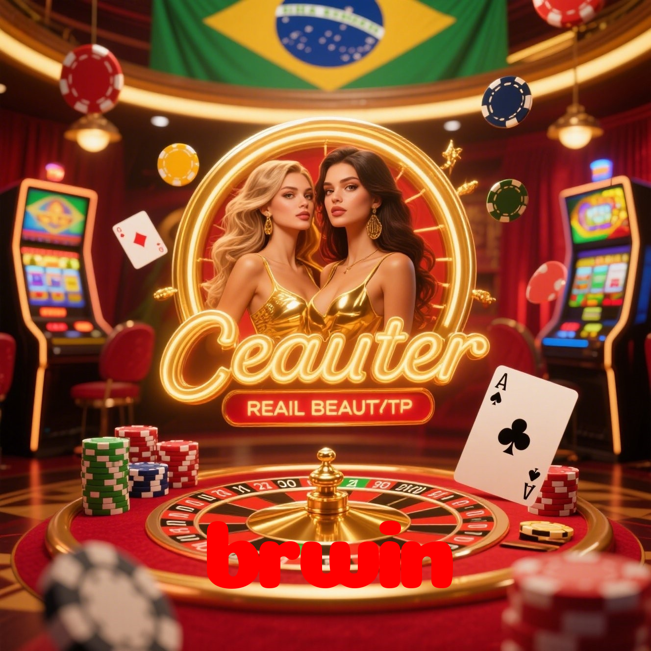 brwin：Jogue slots, aposte no futebol e conquiste vitórias épicas no cassino!